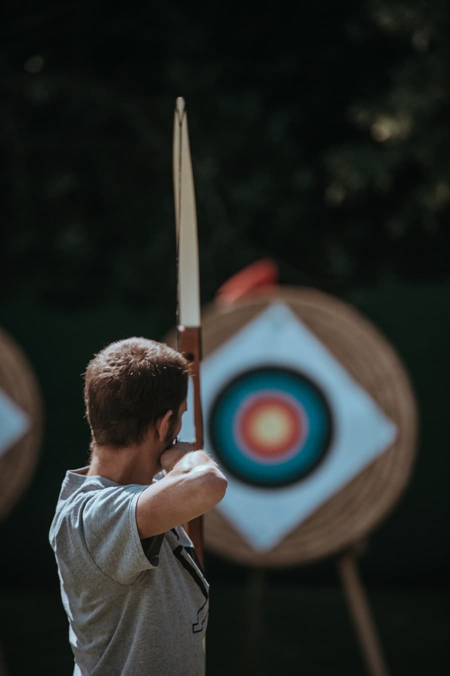 Schütze beim Zielsport